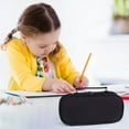 thumbnail image 5 of JilgTeok 3 Packs Portable Large Capacity Pen Bag with Double Zipper Multi-layer Stationery Bag Multi-functional Student Pen Case for Students Teen Girl Boy Adults College Office School Clearance, 5 of 5