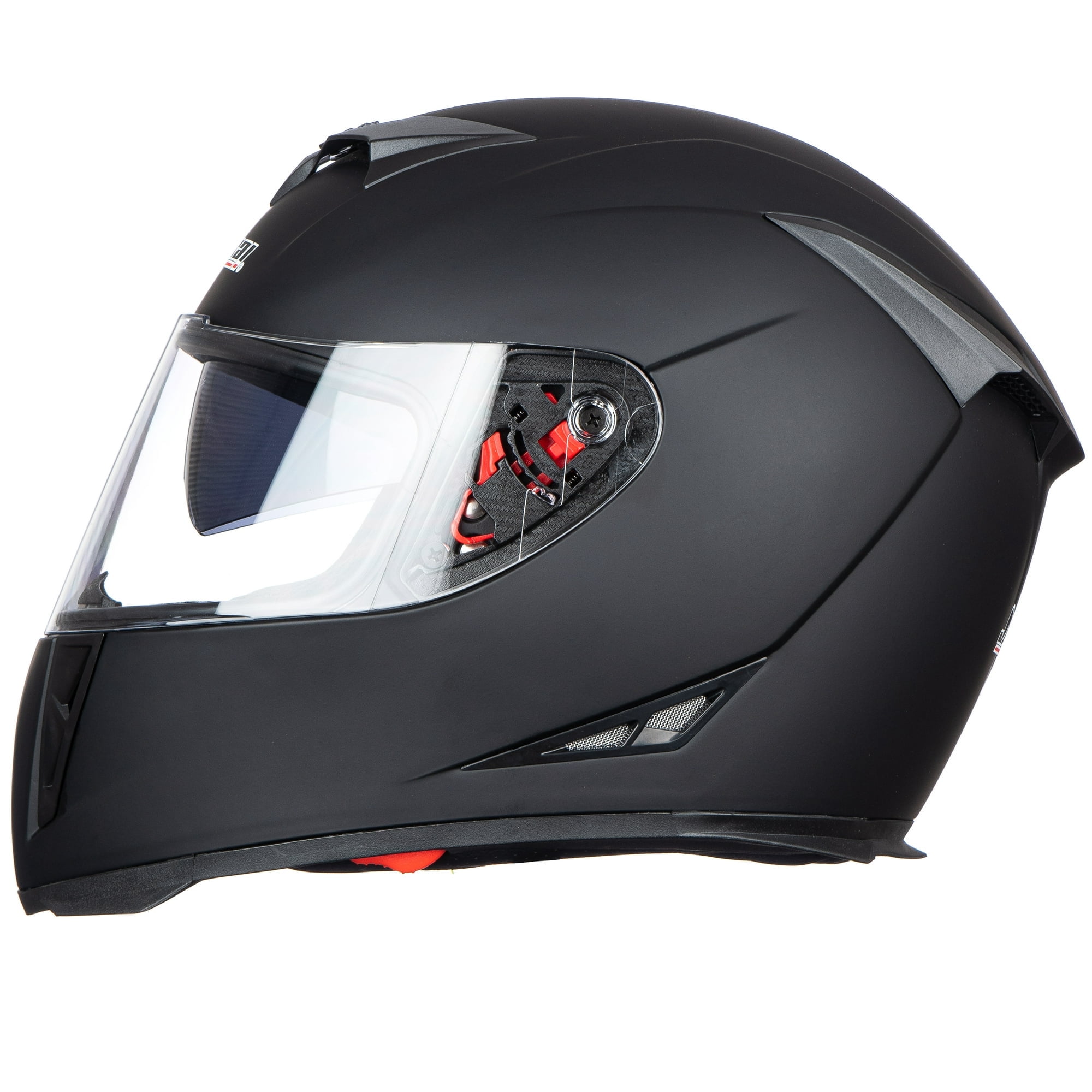 Full-Face Adult Street Motorcycle Helmet, Formwork Double Visor Helmet for Both Men and Women