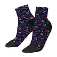 thumbnail image 2 of Bingfone Games Design Patterned Men'S Women'S Casual Cotton Socks, 2 of 9