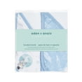 thumbnail image 2 of Aden + Anais Essentials Classic Hooded Baby Bath Towel, Super Soft 100% Cotton, 2 Pack, Male, Space Explorers, 2 of 3