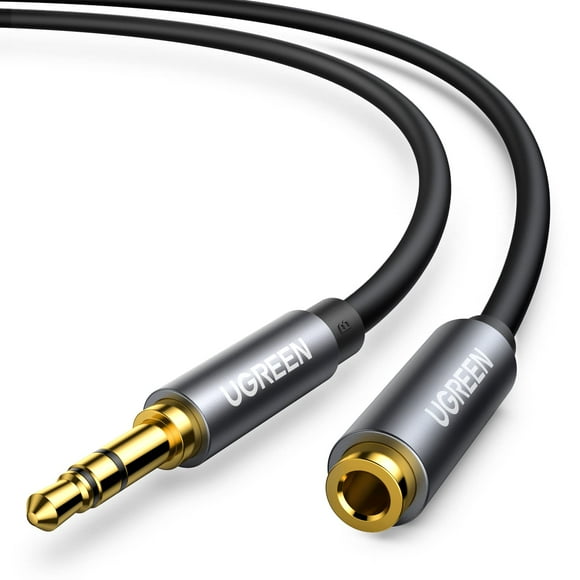 Cable de extensión para auriculares UGREEN de 3,5 mm macho a hembra, 5 m