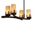 thumbnail image 6 of Meyda 136838 96 in. Cero 12 Light Chandelier, Rustic Iron, 6 of 7