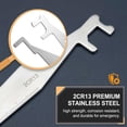 thumbnail image 3 of New 2026 Firefighter Tools For First Responders & Firefighters,firefighter tool,Firefighter Accessories,Door Opener Tool For Fire Safety, Rescue & Everyday Use, Durable Stainless Steel, 3 of 6