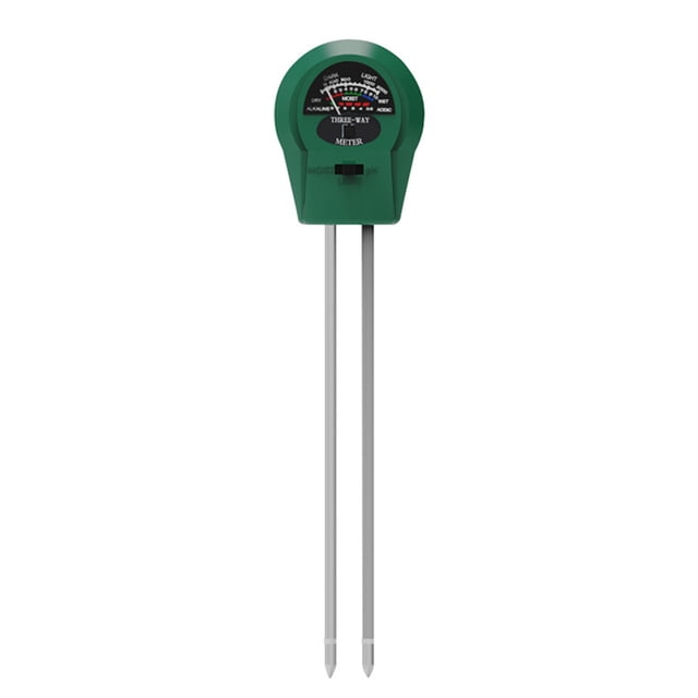 Puntero Probador de suelo 3 en 1 Prueba de luz / PH / Humedad Sonda de prueba de suelo mul Carevas Probador de suelo