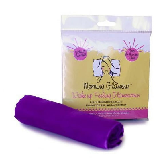 Morning Glamour 600 TC Satin Single Pack Standard Pillowcase