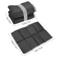 thumbnail image 2 of Uxcell 15.4 inch x 11.6 inch Camping Foam Pad Foldable Oxford Cloth Mat Black, 2 of 5