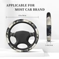 thumbnail image 3 of Vsdgher Mystical Bull in Fog Pattern Elastic Car Steering Wheel Cover,Car Wheel Cover Protector Car Accessory for Steering Wheel with a Diameter of 14.5"-15", 3 of 6