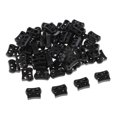 thumbnail image 1 of GUOOL 4X 50pcs Plastic Non-slip Double Hole String Cord Locks for Shoelace Bag Decor, 1 of 7