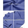 thumbnail image 6 of COOFANDY Oxford Shirts for Men Long Sleeve Mens Dress Shirts Casual Button Down Shirts with Front Pocket, 6 of 6