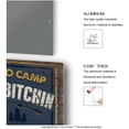 thumbnail image 2 of Camping Decor, Retro Wall Poster Plaque Outdoor Sign for Bar, Campsite, Lake House, Cabin, 12x8 Inches Aluminum Metal Sign - Camping Rules, 2 of 6