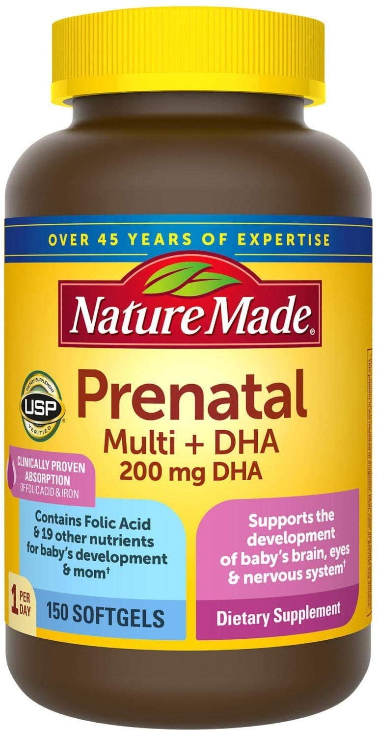 Nature Made Nature Made Prenatal + Dha 200 mg Dietary Supplement