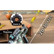 BYTEWAR Motorized Camo Clip-Fed Foam Blaster (40 Darts) for Teens and Outdoor Play