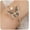 Gold-blue, variant on Crystal Butterfly Pearl Bracelet Bangle for Women