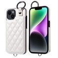 thumbnail image 1 of iPhone 14 Case ,Card Slots Leather Wrist Strap Phone Cover for iPhone 14, 1 of 5
