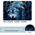 thumbnail image 2 of Wolf Non-Slip Polyester Chair Mat - Machine Washable Door Mats and Rugs, 2 of 6
