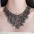 thumbnail image 4 of FENOHREFE Multipurpose Handmade Corals Bead Necklace Elegant Statement Pieces Jewelry Accessory for Trendy Women Ladies Daily Use, 4 of 8