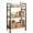 Wood-3, variant on Nextay 5-Tier Bookshelf, 62.2" Industrial Tall Storage Shelf, Modern Bookcase for Living Room, Home Office, Bedroom, Black