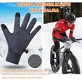 thumbnail image 4 of Guantes Térmicos de Invierno para Pantalla Táctil, Azules, Impermeables, para Frío, Nieve, Ciclismo, Moto, Correr, Senderismo y Esquí, Hombres y Mujeres, 4 of 6