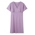 thumbnail image 2 of REDHOTYPE Chemises de Nuit pour Femmes Douces Légères Manches Courtes Longue Nuisette Robe, 2 of 2