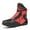 Black red, variant on Men's and women's all-season motorcycle riding boots and motorcycle shoes,Black and yellow,44