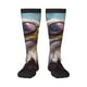 thumbnail image 1 of Balery Bald Eagle Pilot Calcetines novedosos Calcetines deportivos Calcetines hasta la rodilla Calcetines de algodón Calcetines originales y geniales, 1 of 6