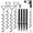 Silver, variant on Trampoline Stakes Ground Anchors Screw in, Trampoline Anchors with Strong Straps, Spiral Earth Swing Set Anchor Heavy Duty for Trampolines(Silver-4Pack)