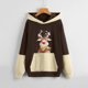 thumbnail image 2 of Blusa de manga larga con estampado navideño informal a la moda para mujer, suéter con bolsillo, sudaderas con capucha Fridja bvmnju5892, 2 of 6