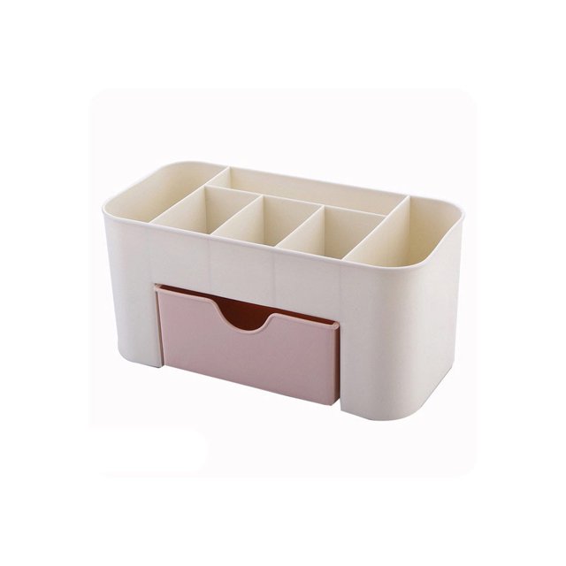 Soidarity Cajón Estuche de almacenamiento de maquillaje Oficina Dormitorio Baño Cosméticos Cepillos Joyería Plumas Esmalte de uñas Titular Type3 NO3