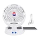 thumbnail image 2 of Ventilador Portátil, Ventilador Solar 4 Velocidades De Viento Con Luz LED Para Viajes Al Aire Libre, 2 of 7