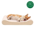 thumbnail image 5 of Furhaven Luxe Lounger Dog Beds for Small/Medium/Large Dogs & Cats - Orthopedic, Cooling Gel, Memory Foam, & More Ultra Plush Cream Large Memory Foam, 5 of 13