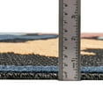 thumbnail image 5 of Unique Loom Belize Outdoor Collection Area Rug - Turneffe (2' x 3' Rectangle Black/Rust Red), 5 of 7