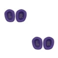 thumbnail image 1 of Tholdsy 2 piezas Cojín para auriculares Auriculares montados en la cabeza Esponja Aislamiento de ruido Auriculares Malla transpirable Orejeras Violeta 2piezas, 1 of 6