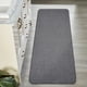 thumbnail image 1 of Alfombra de baño Bosap ultrafina para baño, color gris oscuro, 1 of 6
