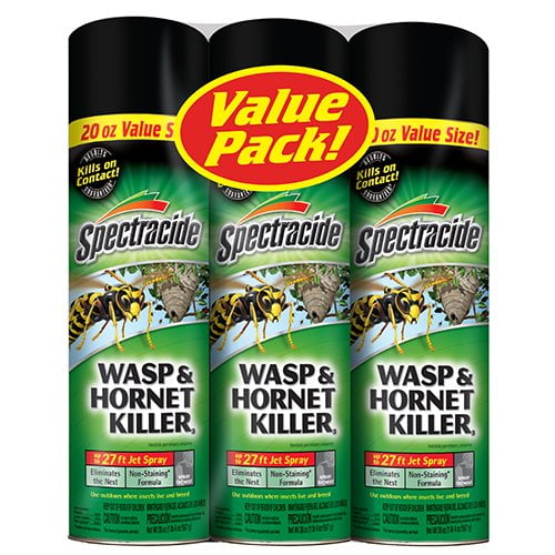 Spectracide Wasp & Killer Aerosol Spray, 20 Oz., 3 Count