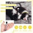 thumbnail image 3 of Tamaño ajustable: la circunferencia del cuello de este collar para gatos es aproximadamente. 19-32 cm/ 7,48-12,6 pulgadas, adecuado para perros y gatos pequeños; A través del ajuste de tamaño, el collar del gato no estará demasiado apretado, lo que ofrece a sus mascotas una sensación cómoda de uso; Mida la circunferencia del cuello de sus mascotas antes de comprar. BANYUO Electrónica, 3 of 7