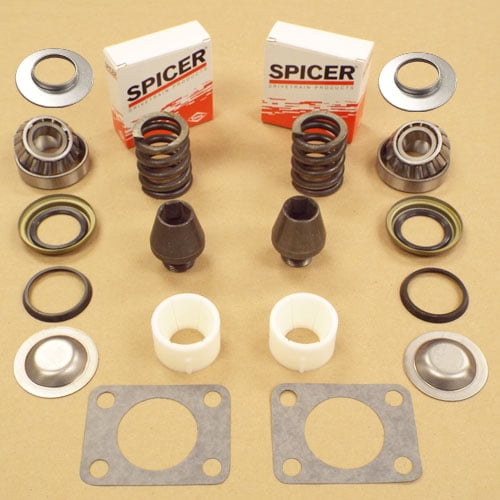 KINGPIN REBUILD KIT BEARING SEAL BUSHING SPRING & UPPER PIN DANA 60