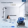 thumbnail image 4 of Extractor de baño Amico 110 CFM 1.0 Sones montado en el techo, 4 of 8