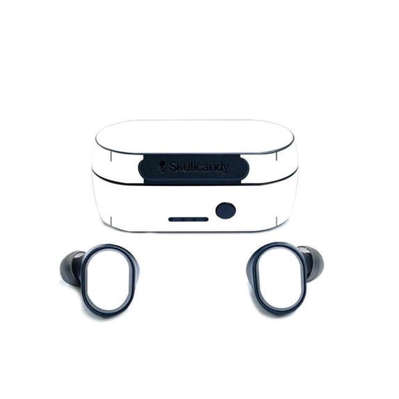 MightySkins SKSE-Solid White Skin for Sesh True Wireless Earbuds - Solid White