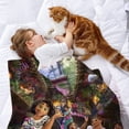 thumbnail image 2 of Encanto anti-pilling, suave, ligera, esponjosa y acogedora de lujo para hogar y cocina – Perfecta para niños y adultos,130x150cm, 2 of 6