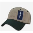 thumbnail image 1 of Decky 205-KHAFOR Relaxed Washed Cotton Caps - Khaki,Forest, 1 of 1