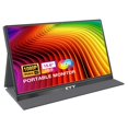 thumbnail image 1 of Monitor portátil KYY 15.6 pulgadas FHD 1080P USB C HDMI con cubierta inteligente, 1 of 9