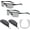 Black+grey, variant on New-Photochromic Sunglasses with Anti-glare Polarized Lens, Smart transition sunglasses adapt to UV light