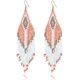 thumbnail image 1 of Pendientes de borla para mujer Pendientes indios boho Pendientes hechos a mano con cuentas de semillas para niñas adolescentes Pendientes largos con flecos Pendientes colgantes nativos americanos, 1 of 5