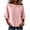 71#Pink, variant on Tops for Women Dressy Casual Loose 3/4 Sleeve Shirts Lightweight Crewneck Beach Vacation Outfits Wine 2XL