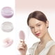 thumbnail image 1 of Peite portátil para mujer con espejo • Diseño retráctil Press-Clean • Peite multifuncional para viajar • Blanco crema, rosa cereza, morado taro, 1 of 4