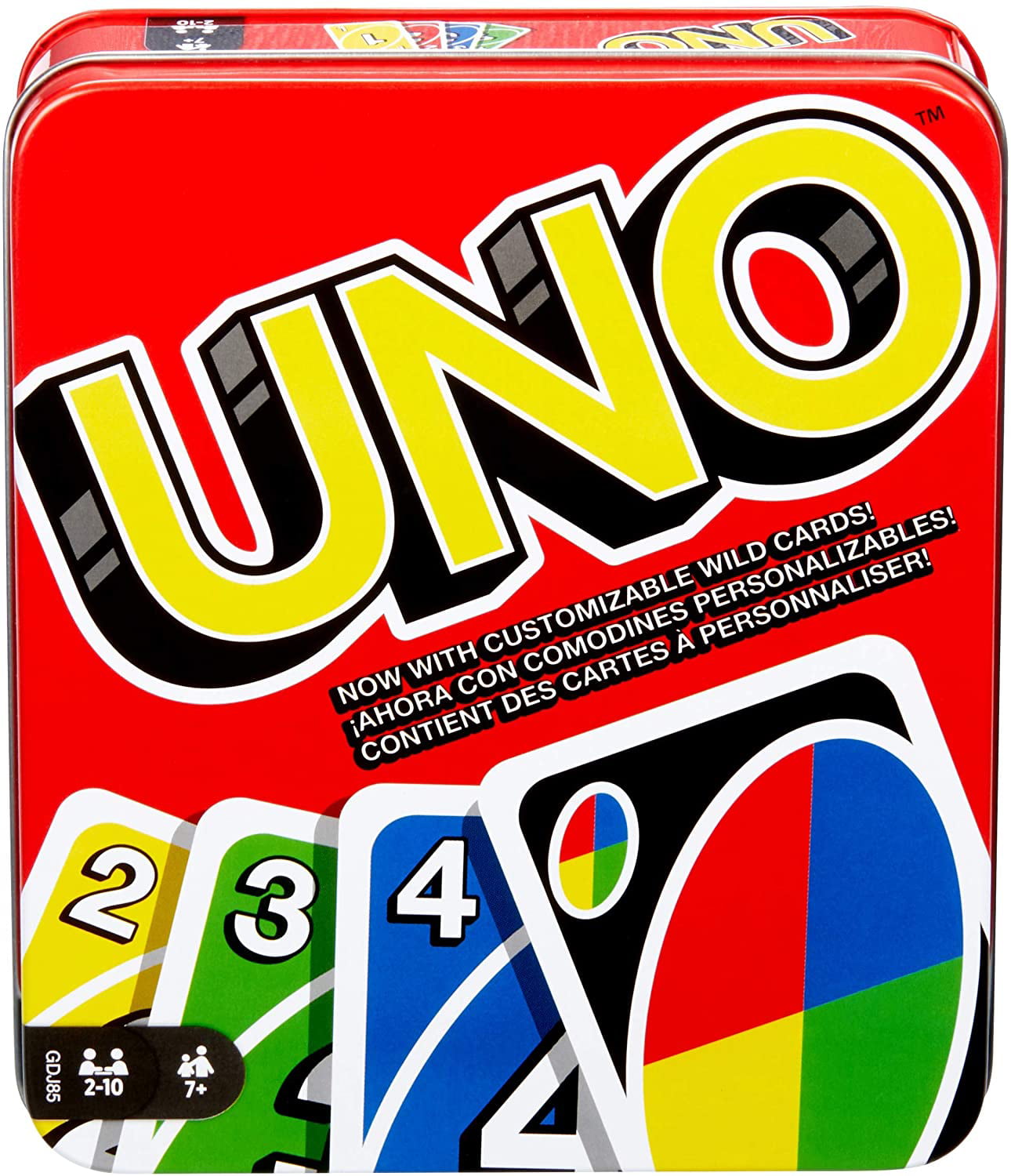Uno Giant Family Card Game With 108 Oversized Cards Walmart Com