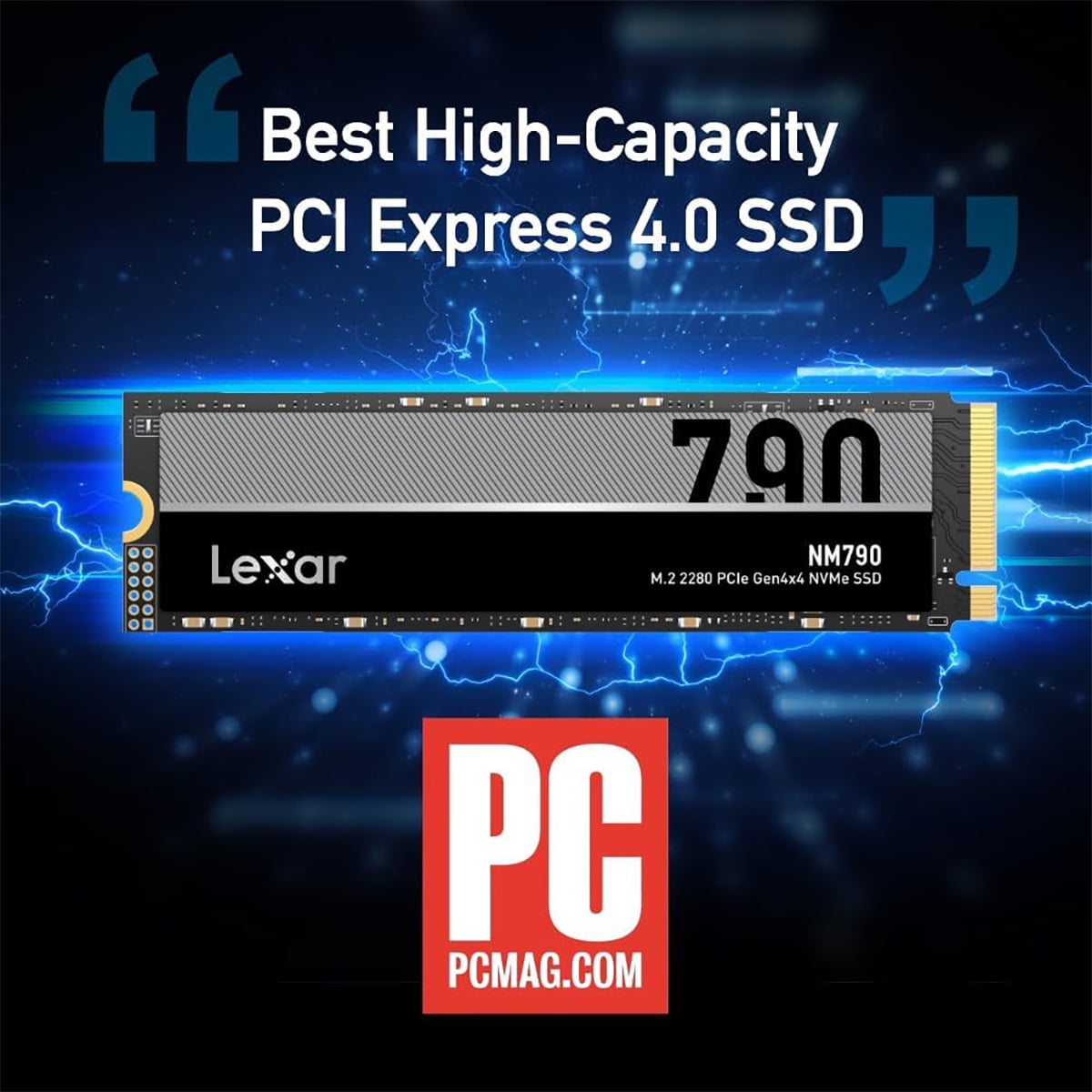 Lexar NM790 2TB PCIe Gen 4x4 NVMe M.2 Internal SSD - Walmart.com