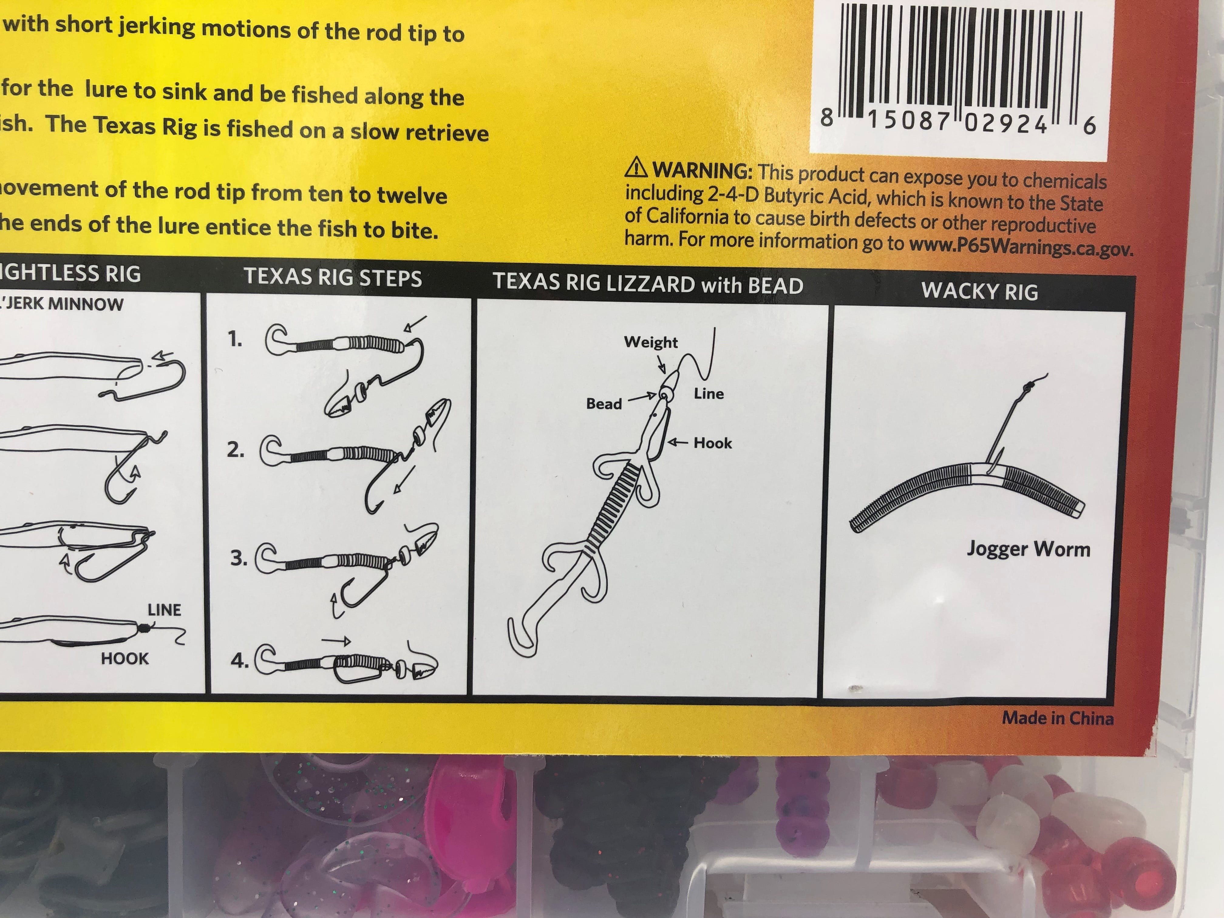 Headhunter Lures Bass Kit, 128pc