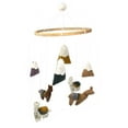 thumbnail image 6 of Hand Crafted Felt Little Llamas Mobile, 6 of 9