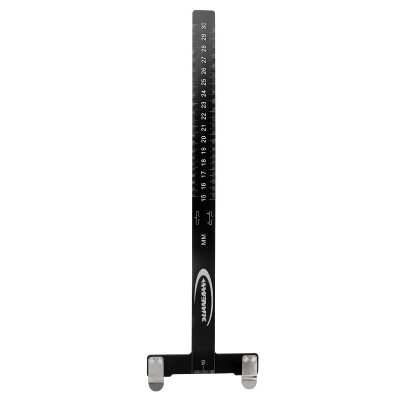 Bow Square Archery T-Shape Ruler Measurement Tools for Recurve&Compound Black